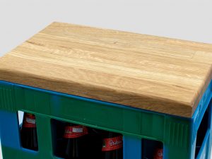 bierkastenhocker eiche geölt